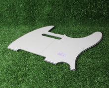 Load image into Gallery viewer, Telecaster Pickguard For Std USA Fender Tele - White 3 Ply B Stock