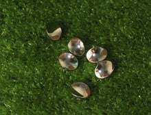 Load image into Gallery viewer, Kluson Replacement Tuning Machine Oval Metal Tuner Buttons Set of 6 Nickel