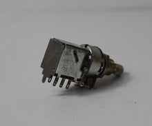 Load image into Gallery viewer, Push Pull Pots Switch Alpha Metric Coarse Splines Brass Shaft A250K/B250K