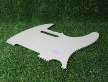 Load image into Gallery viewer, Telecaster Pickguard For Std USA Fender Tele - White 3 Ply B Stock