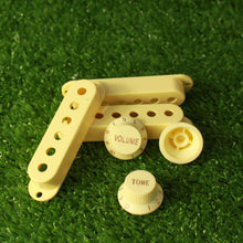 Load image into Gallery viewer, Pickup Cover and Knob Set For Strat 52mm Inch Size - Cream