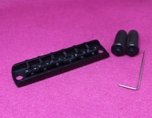 Load image into Gallery viewer, NEW - 6 Saddle Guitar Bridge For Bigsby - CHROME/BLACK/GOLD