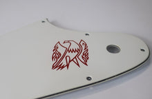 Load image into Gallery viewer, Aged Pickguard For Gibson Reverse Firebird w Accurate Screen Logo - 3 Ply White