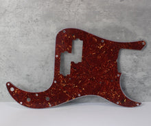 Load image into Gallery viewer, Precision P Bass Pickguard For USA Fender Brown Tortoise Shell Celluloid Top