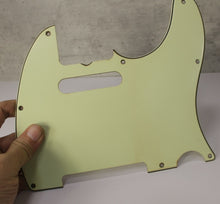 Load image into Gallery viewer, Aged 68 69 Pickguard Pearloid Back For Telecaster - Mint Green