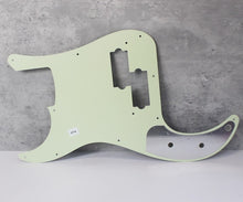 Load image into Gallery viewer, Pickguard For Fender Japan P Bass Dark Tortoise Shell Celluloid Top 4 Ply