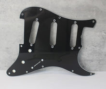 Load image into Gallery viewer, B Stock 64 65 66 67 Pickguard For Strat Black 3 Ply
