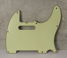 Load image into Gallery viewer, Aged 68 69 Pickguard Pearloid Back For Telecaster - Mint Green