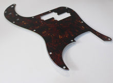 Load image into Gallery viewer, Pickguard For Fender Japan P Bass Brown Tortoise Shell Celluloid Top 4 Ply