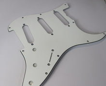 Load image into Gallery viewer, B Stock 64 65 66 67 Pickguard For Strat White 3 Ply