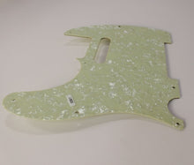 Load image into Gallery viewer, Aged 68 69 Pickguard Pearloid Back For Telecaster - Mint Green
