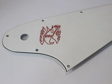 Load image into Gallery viewer, Aged Pickguard For Gibson Reverse Firebird w Accurate Screen Logo - 3 Ply White