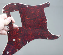 Load image into Gallery viewer, Pickguard For Single Humbucker Strat Dark Tortoise Shell Celluloid Top 4 Ply