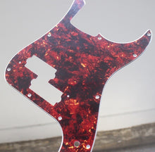 Load image into Gallery viewer, Pickguard For Fender Japan P Bass Brown Tortoise Shell Celluloid Top 4 Ply