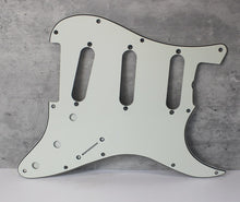 Load image into Gallery viewer, B Stock 64 65 66 67 Pickguard For Strat Parchment 3 Ply
