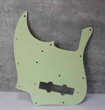 Load image into Gallery viewer, Montreux Guitars Jazz Bass Pickguard For USA Fender Mint Green 3 Ply