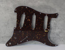 Load image into Gallery viewer, Standard Pickguard For 62 Strat For Fender - Dark Brown Tortoise Shell