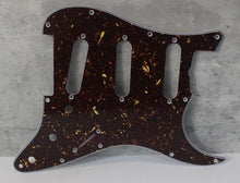 Load image into Gallery viewer, Standard Pickguard For 62 Strat For Fender - Dark Brown Tortoise Shell
