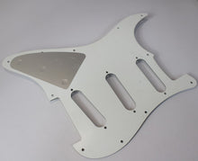Load image into Gallery viewer, B Stock 64 65 66 67 Pickguard For Strat White 3 Ply