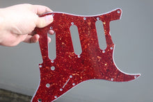 Load image into Gallery viewer, Standard Pickguard For 62 Strat For Fender - Reddish Brown Tortoise Shell