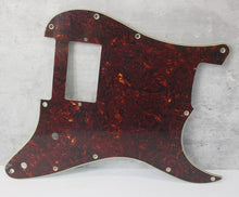 Load image into Gallery viewer, Pickguard For Single Humbucker Strat Dark Tortoise Shell Celluloid Top 4 Ply