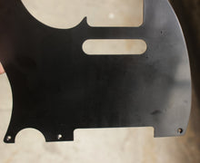 Load image into Gallery viewer, Aged Lefty Black 1 Ply Pickguard For 50s Telecaster Left Handed Blackguard