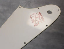 Load image into Gallery viewer, Aged Pickguard For Gibson Reverse Firebird w Accurate Screen Logo - 3 Ply White
