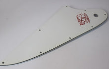 Load image into Gallery viewer, Aged Pickguard For Gibson Reverse Firebird w Accurate Screen Logo - 3 Ply White