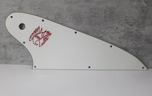 Load image into Gallery viewer, Aged Pickguard For Gibson Reverse Firebird w Accurate Screen Logo - 3 Ply White