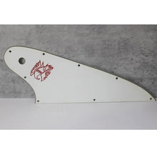 Load image into Gallery viewer, Aged Pickguard For Gibson Reverse Firebird w Accurate Screen Logo - 3 Ply White