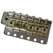Load image into Gallery viewer, Vintage Chrome Steel Block Tremolo Bridge for USA Fender Stratocaster
