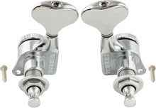 Load image into Gallery viewer, 3+3 Locking Tuners 18:1 Electric Acoustic Guitars Metal Locking Cap - Chrome #4