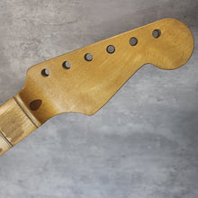 Load image into Gallery viewer, Aged Nitro Finish 50's Style Strat Maple Guitar Neck Japan Heavy Relic - N004