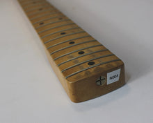 Load image into Gallery viewer, Aged Nitro Finish 50's Style Strat Maple Guitar Neck Japan Heavy Relic - N004