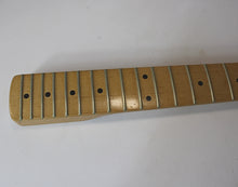 Load image into Gallery viewer, Aged Nitro Finish Large Headstock Maple Neck For Late 60s Strat N021