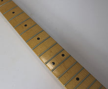 Load image into Gallery viewer, Aged Nitro Finish Large Headstock Maple Neck For Late 60s Strat N020
