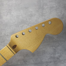 Load image into Gallery viewer, Aged Nitro Finish Large Headstock Maple Neck For Late 60s Strat N019