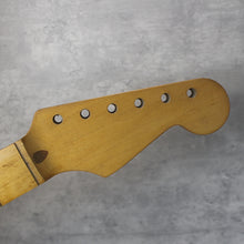 Load image into Gallery viewer, Aged Nitro Finish Vintage Replacement Maple Neck For 50's Stratocaster N022
