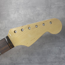 Load image into Gallery viewer, Finished Stratocaster Maple Neck with Rosewood Fingerboard N029