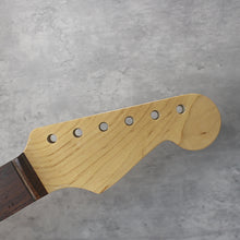 Load image into Gallery viewer, Finished Stratocaster Maple Neck with Rosewood Fingerboard N031
