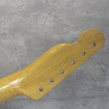 Load image into Gallery viewer, Nitro Finish Vintage Replacement Rosewood Neck For 60's Telecaster Flamed N041