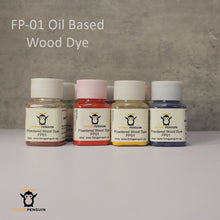 Load image into Gallery viewer, Flying Penguin FP-01 Aniline Wood Dye Oil Based Stains - 15ml