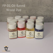 Load image into Gallery viewer, Flying Penguin FP-01 Aniline Wood Dye Oil Based Stains - 15ml
