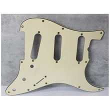 Load image into Gallery viewer, Aged 68 69 Pickguard Pearloid Back For Strat AGP22 - Vintage Cream