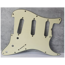 Load image into Gallery viewer, Aged 68 69 Pickguard Pearloid Back For Strat AGP23 - Vintage Cream