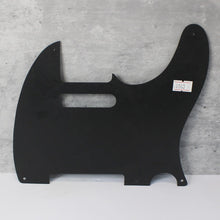 Load image into Gallery viewer, Aged Lefty Black 1 Ply Pickguard For 50s Telecaster - AGP063