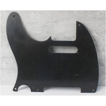 Load image into Gallery viewer, Aged Lefty Black 1 Ply Pickguard For 50s Telecaster - AGP062