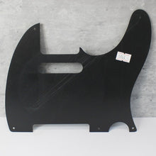 Load image into Gallery viewer, Aged Lefty Black 1 Ply Pickguard For 50s Telecaster - AGP061