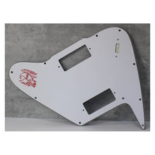 Load image into Gallery viewer, Pickguard For Gibson Non Reverse Firebird Slide Switch V1 w Screen Logo White
