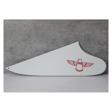 Load image into Gallery viewer, Pickguard For Gibson Thunderbird w Accurate Screen Logo (No Screw Holes) - White